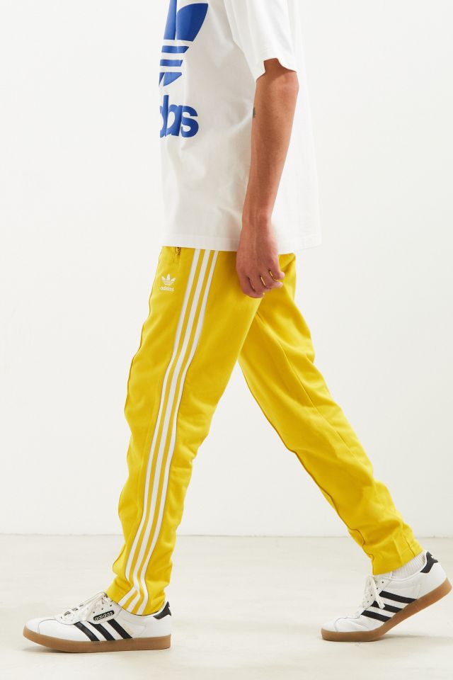 Adidas beckenbauer pants yellow sale