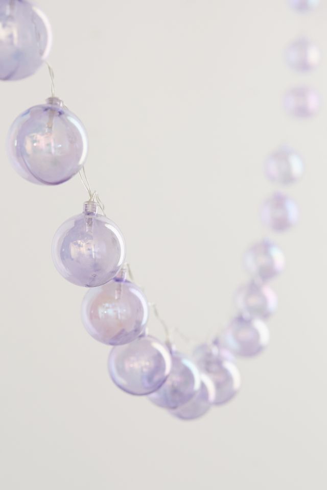 Iridescent Globe String Lights #1