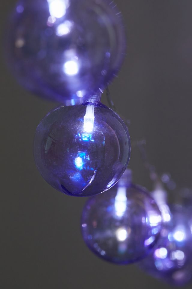 Iridescent Globe String Lights #2