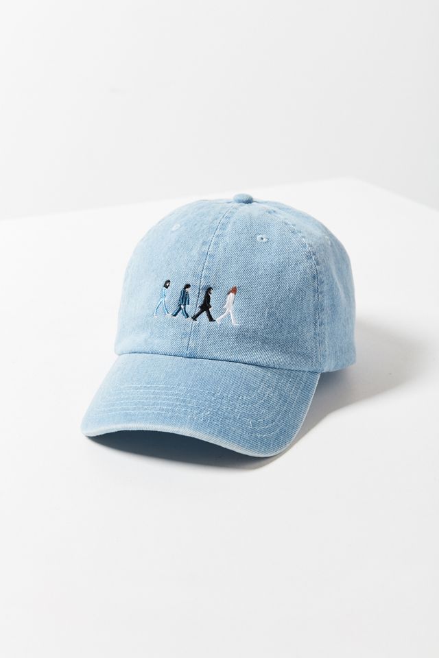 The Beatles Abbey Road Denim Baseball Hat #1