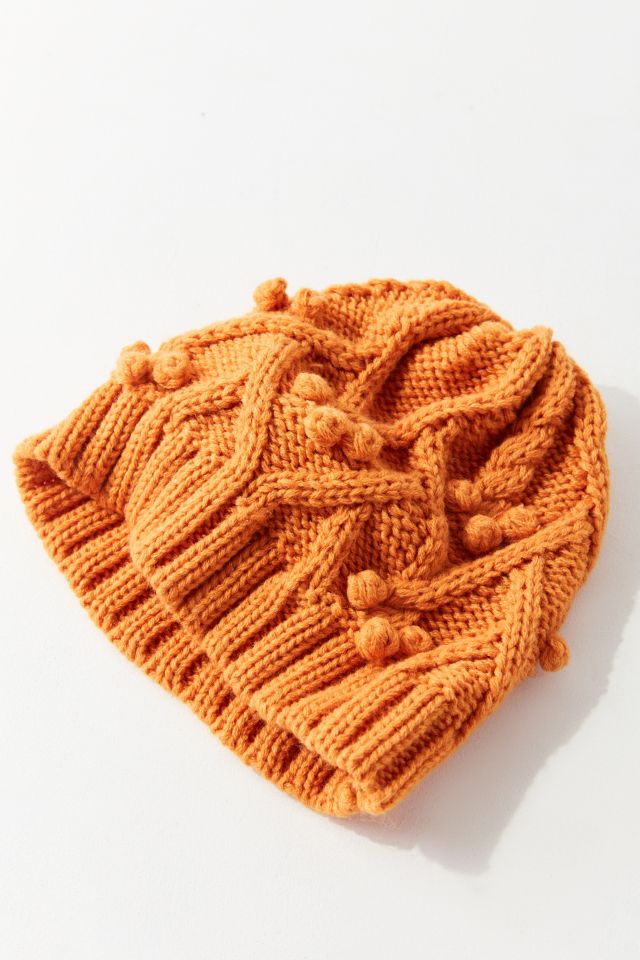 Cable Knit Bobble Beanie #1