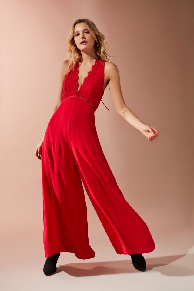 Lost + Wander L’Amour Lace Jumpsuit