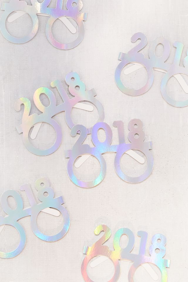 2018 New Year’s Eve Party Glasses #2