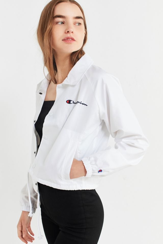 Cropped cheap champion windbreaker