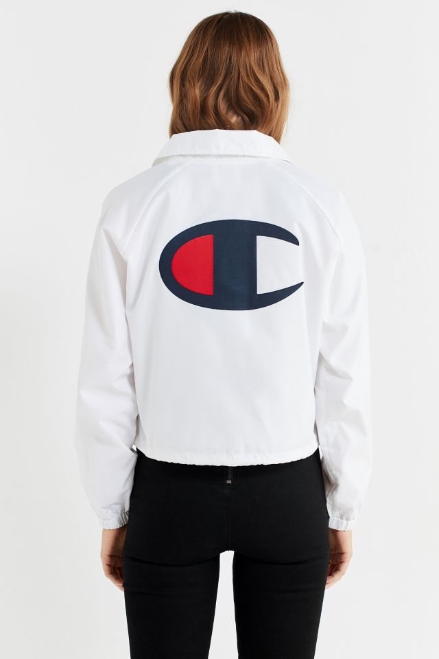 Champion Cropped Coach Jacket #4