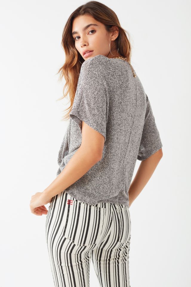 UO Sienna Wrap Sweater Tee #4