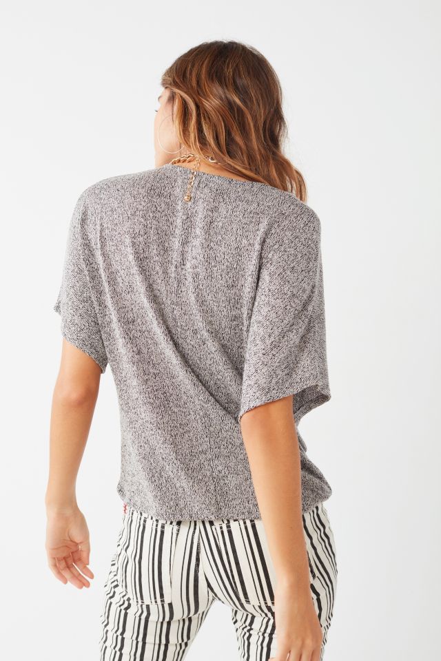 UO Sienna Wrap Sweater Tee #5