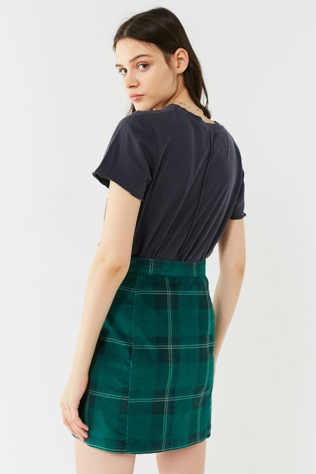 BDG Uncut Corduroy Button-Front Skirt #1