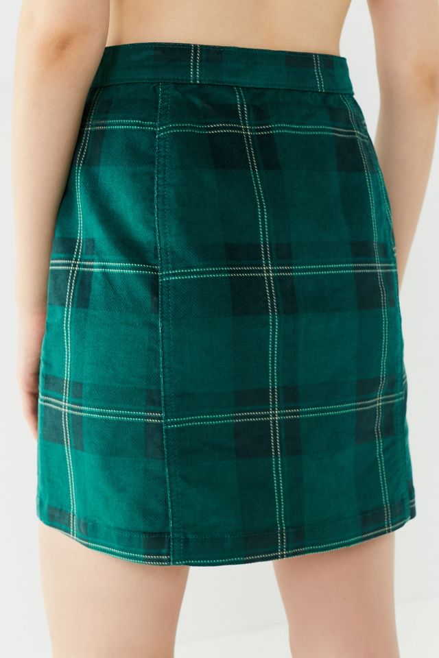 BDG Uncut Corduroy Button-Front Skirt #3