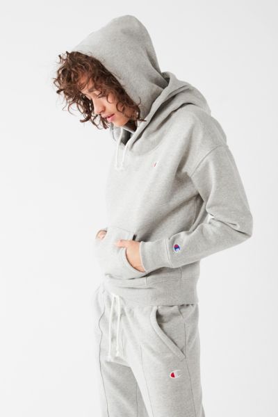 Grey champion shop hoodie urban outfitters