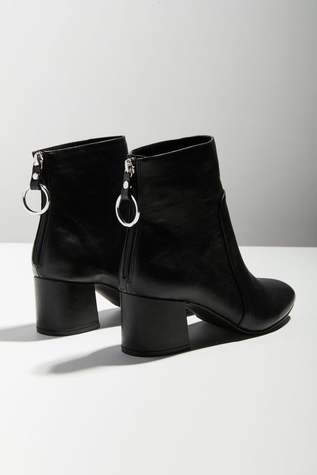 Harlow Faux Leather O-Ring Ankle Boot #5