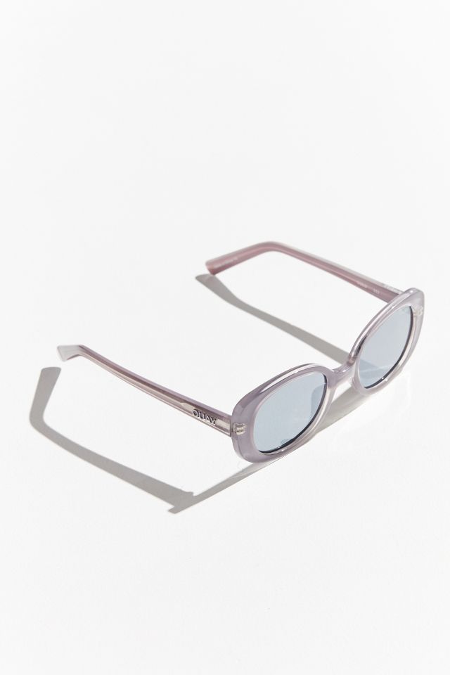 Lunettes de soleil ovales Lulu, par Quay #1