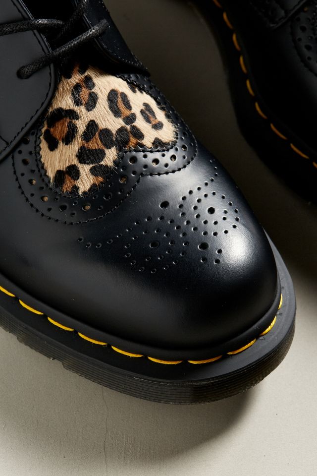 Dr marten leopard print heart on sale