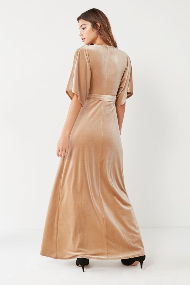 Robe maxi en velours Dreamer Wyldr London #1