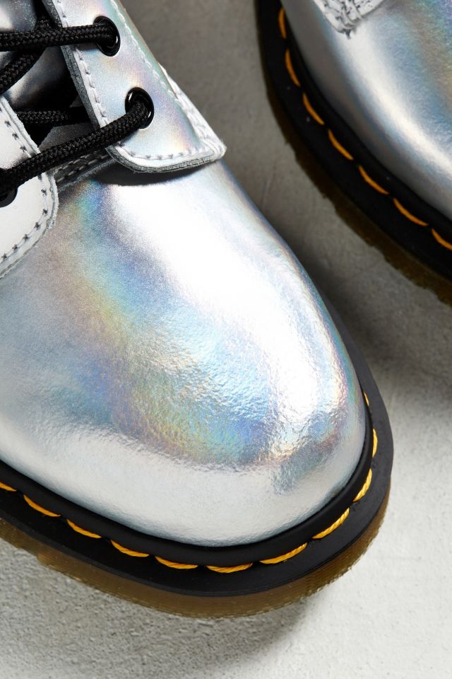 Dr martens silver lazer shop