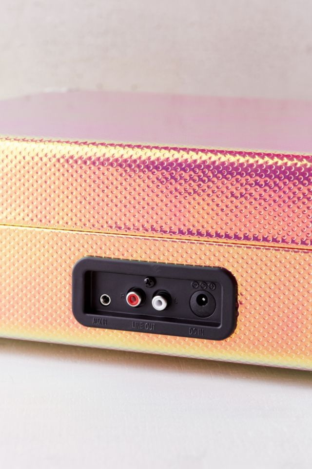 Crosley UO Exclusive Rainbow Holographic Cruiser Bluetooth Record Player #5