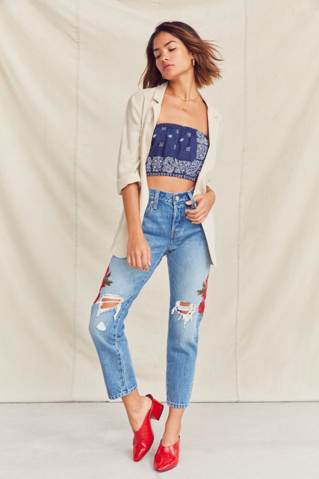 Urban Renewal Remade Bandana Tube Top #1