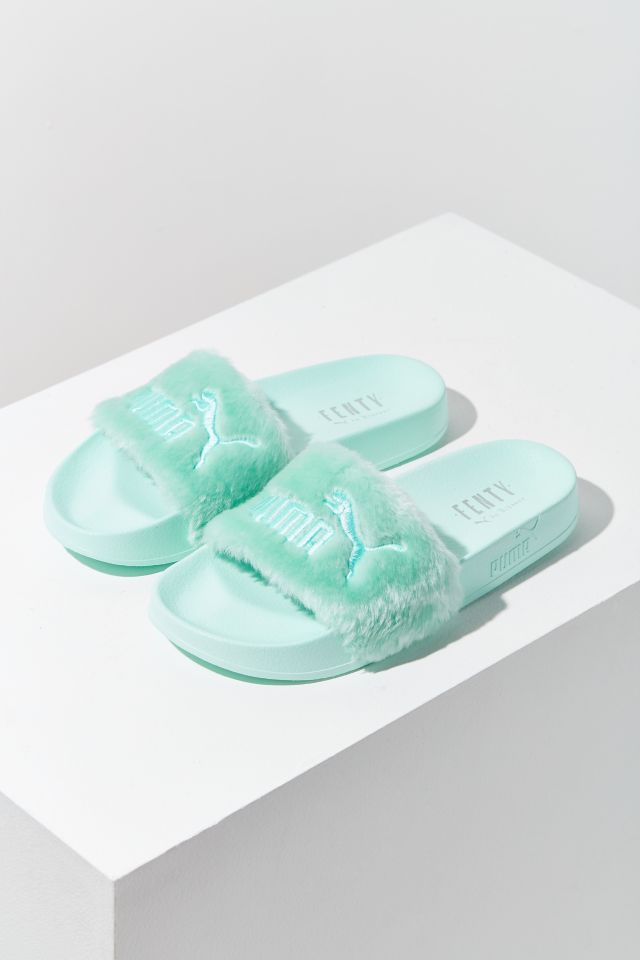 Fenty slides clearance mint