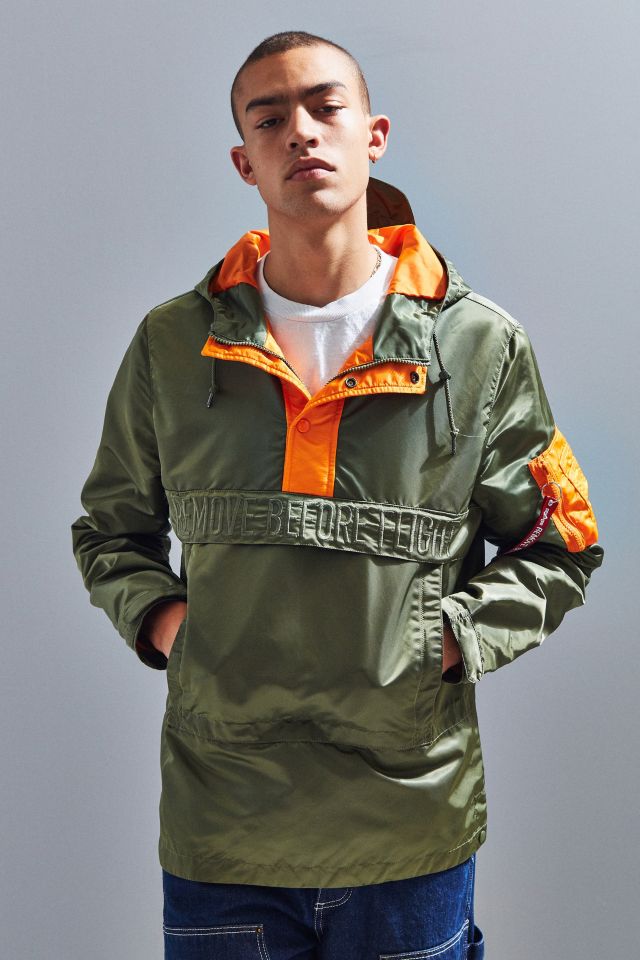 Alpha Industries Seafarer Anorak Jacket Urban Outfitters Canada