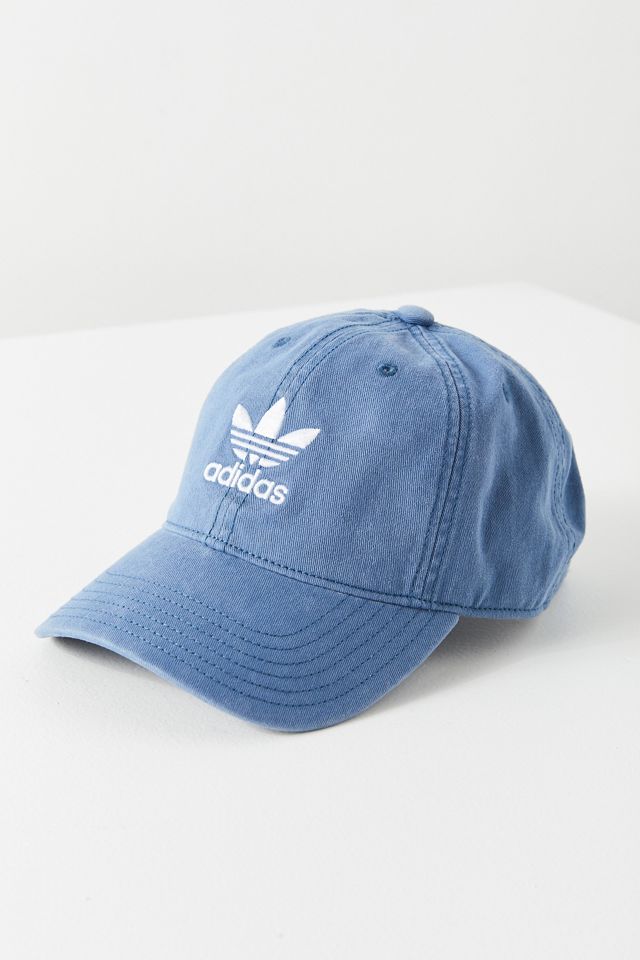 Adidas Women\'s Ink Blue White Baseball Adjustable Cotton Athletic Relaxed Hat adidas Women main image 4