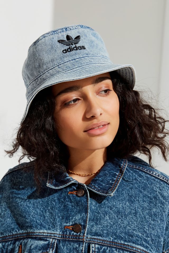 adidas Originals Denim Bucket Hat