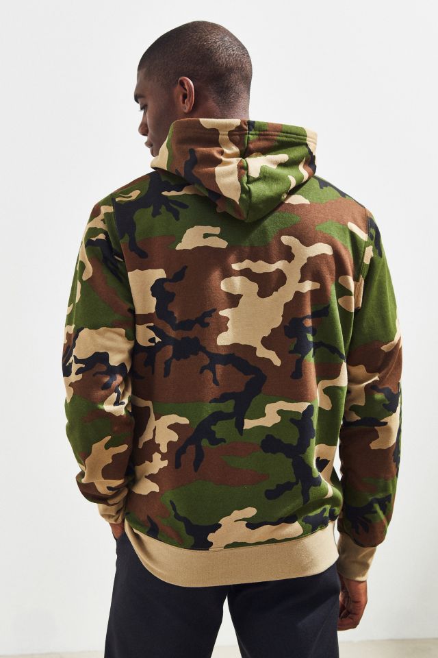 The North Face Camo Hoodie Sweatshirt #3