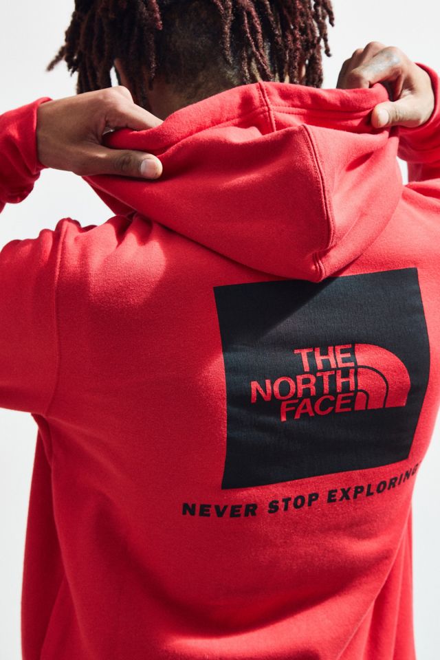 THE NORTH FACE　Red Run Hoodie The North Face Red Box Logo Hoodie Sweatshirt | Urban Outfitters