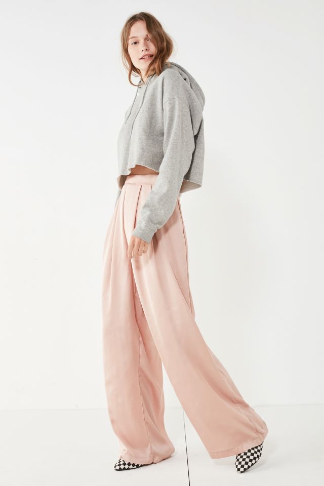 UO High-Rise Pleated Palazzo Pant #4