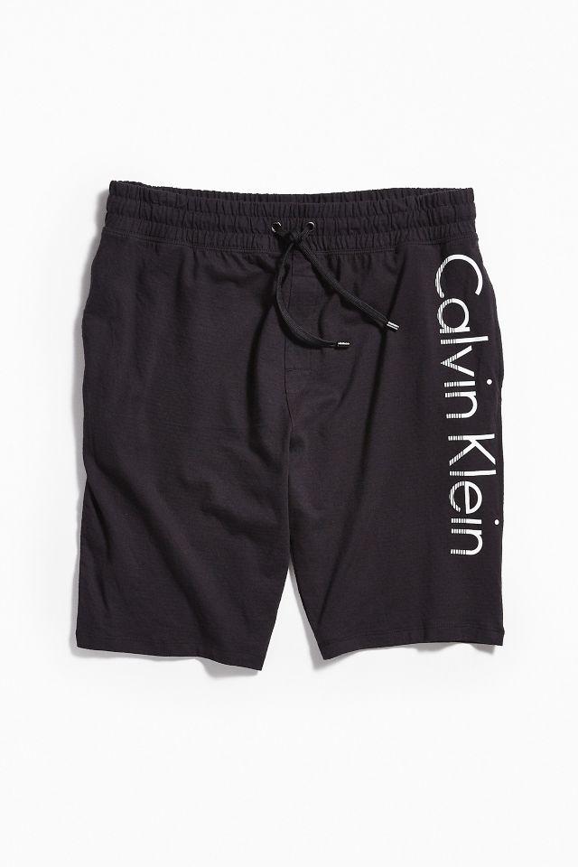 Calvin Klein Logo Fleece Short Urban Outfitters