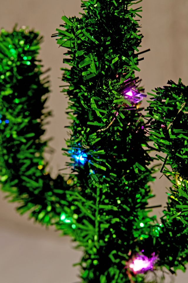 Light-Up Potted Cactus Christmas Tree #3