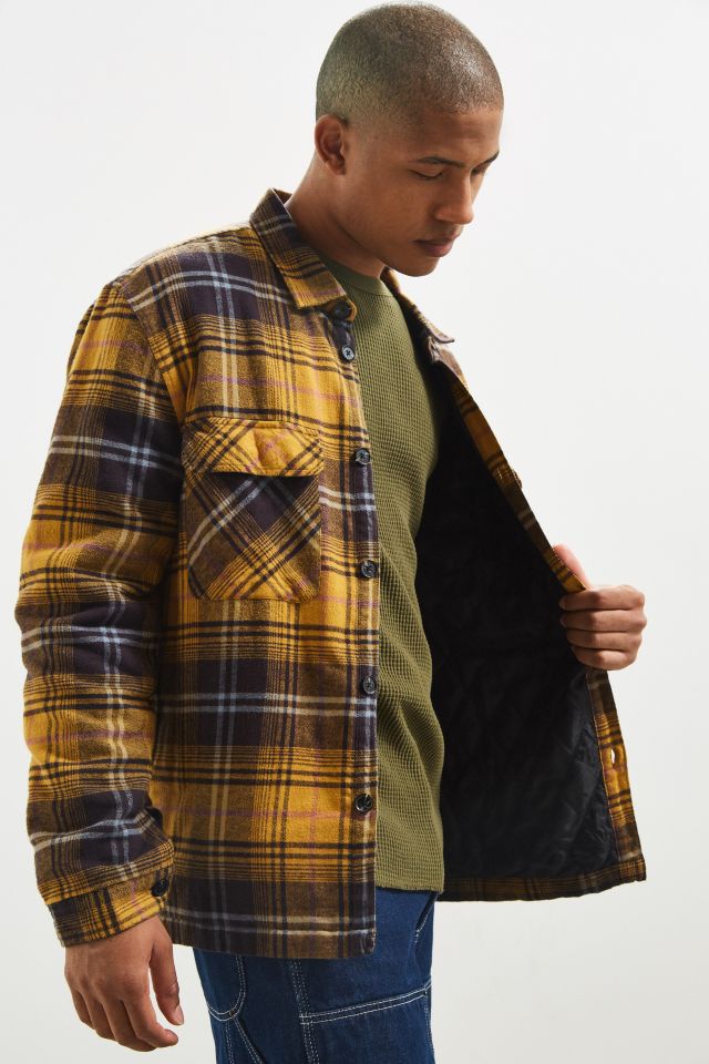 UO Insulated Plaid Flannel Button-Down Shirt #1