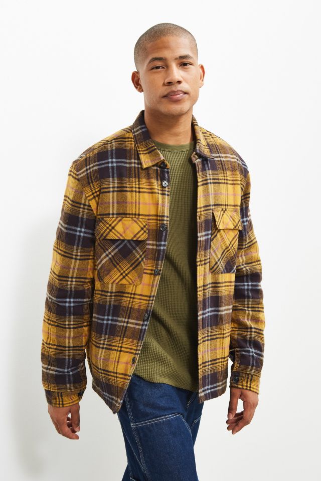 UO Insulated Plaid Flannel Button-Down Shirt #3