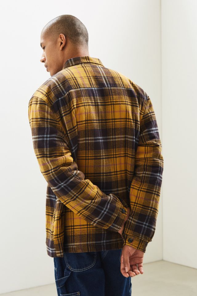 UO Insulated Plaid Flannel Button-Down Shirt #4
