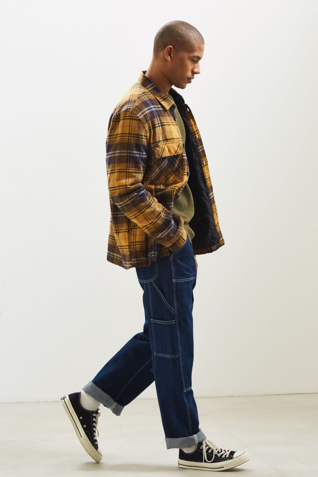 UO Insulated Plaid Flannel Button-Down Shirt #5