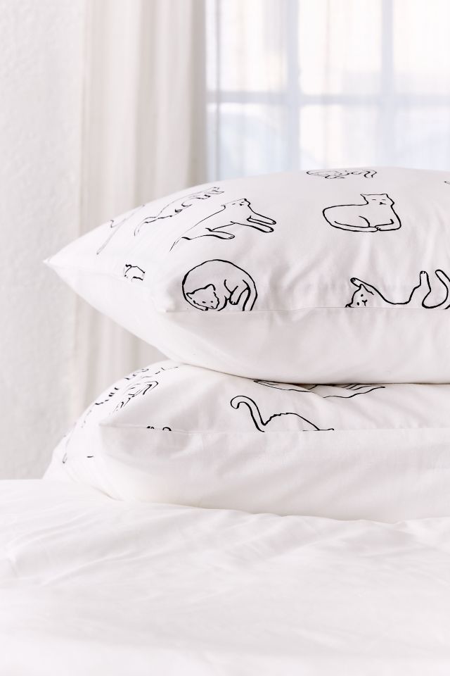 Cat Nap Pillowcase Set #1