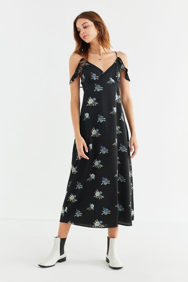 empire waist dress formal MORPHEW ATELIER Butter Yellow Organic Cotton Voile Empire Waist Dress main image 1