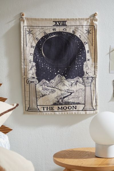 59x79 Gudeer Tapestry Wall Hanging Sun Tapestry Zodiac Constellation Tapestry Black and White Astrology Tapestry for Bedroom Living Room Dorm Decor Home Decoration Art