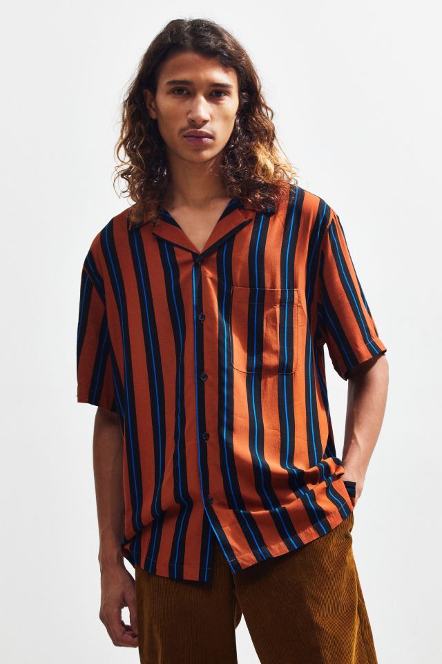 Short sleeve striped shirt - Man