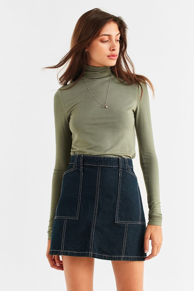 UO Sven Knit Turtleneck Top | Urban Outfitters