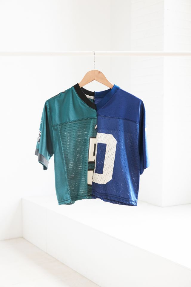 AlexaJoelleShop Philadelphia Eagles Crop Jersey