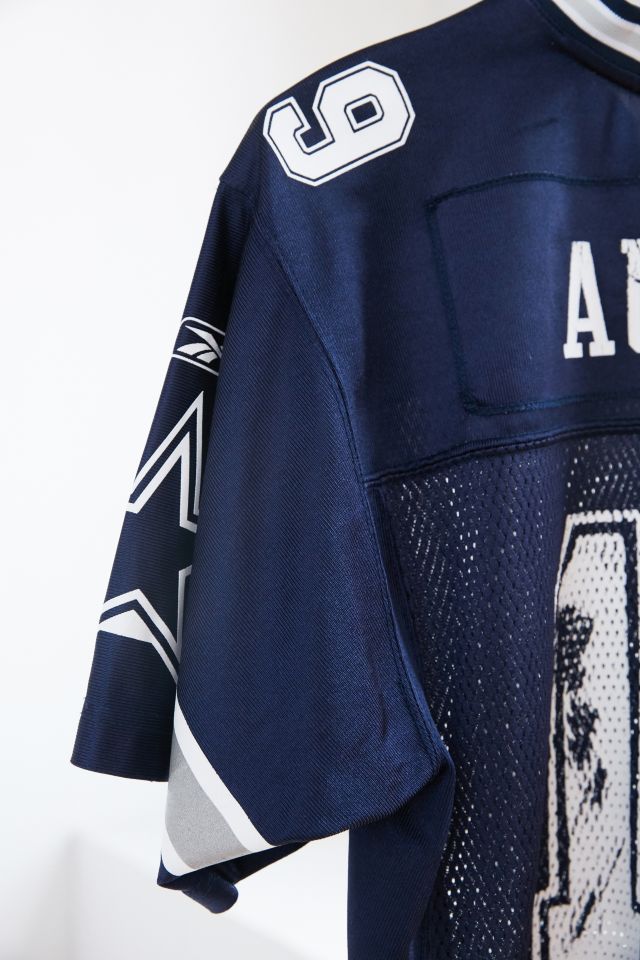 One-Of-A-Kind Philadelphia Eagles + Dallas Cowboys 89 Spliced Football Jersey #5