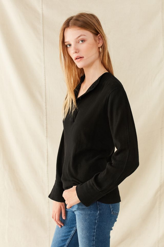 Vintage Overdyed Henley Shirt #3