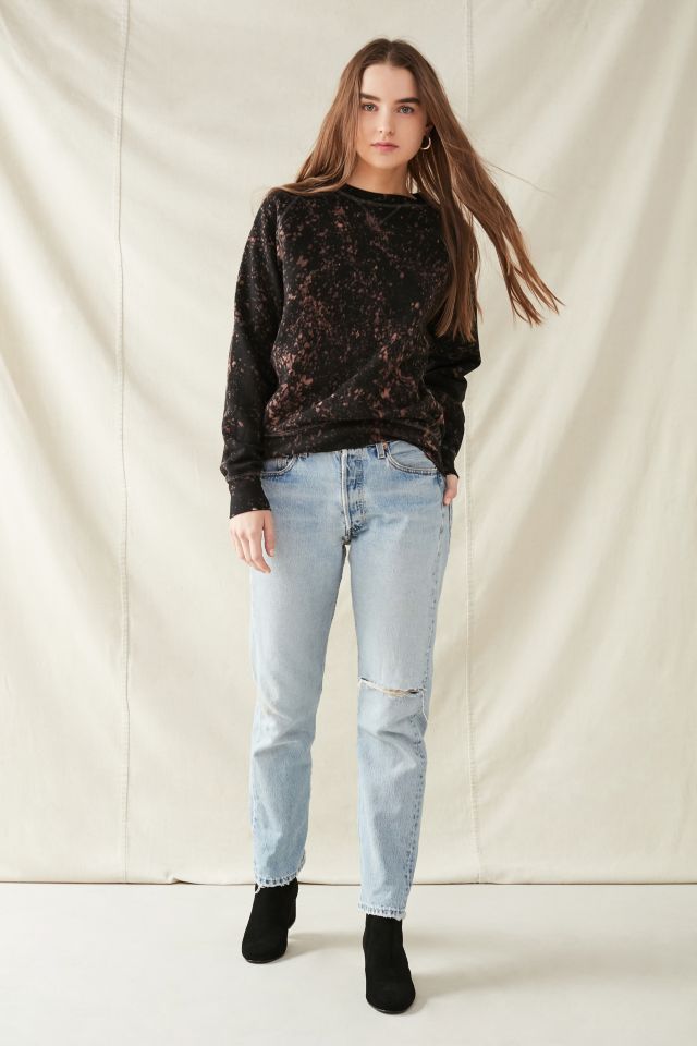 Urban Renewal Recycled Cosmic Bleach Sweatshirt #3