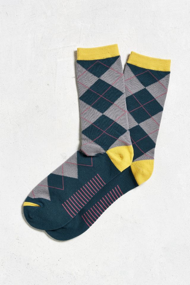 Argyle Crew Sock | Urban Outfitters