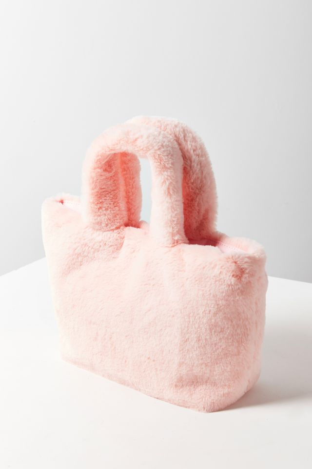 Mini fourre-tout en fausse fourrure #1
