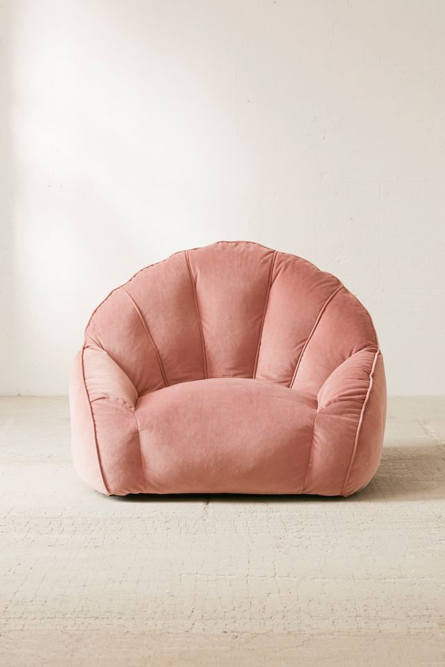 Cosette Velvet Lounge Chair #1