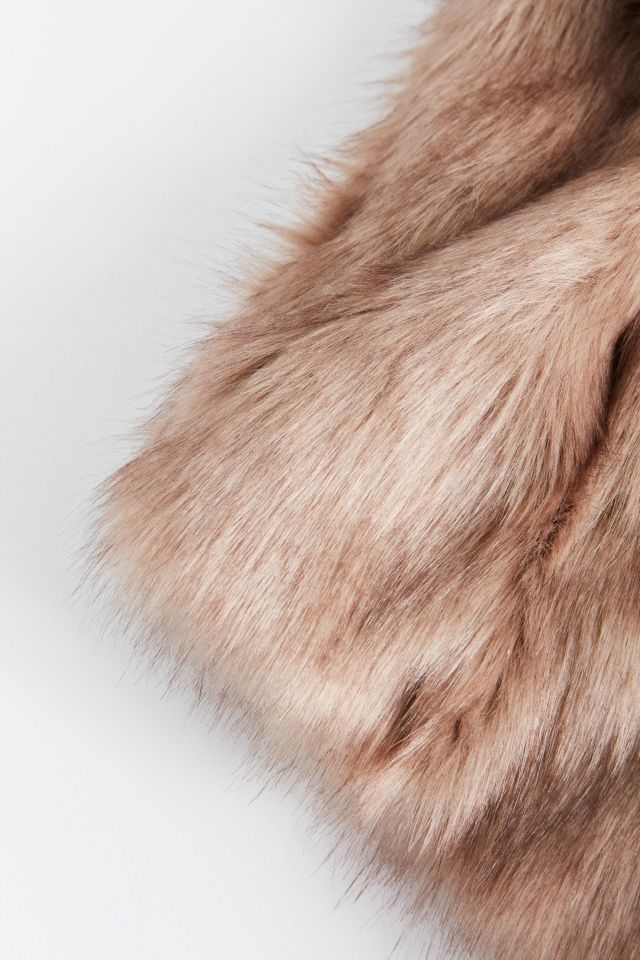 Faux Fur Collared Vest #2