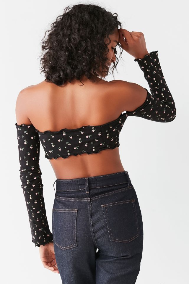 Out From Under Fool Me Once Ribbed Bra Top #2