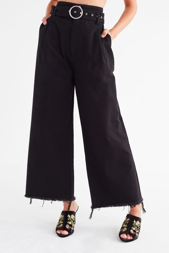BDG Cara Belted High-Rise Culotte Pant #4