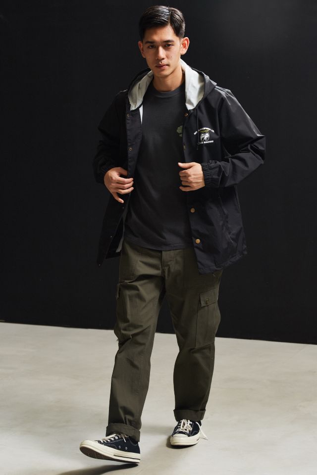 Loser Machine X Mooneyes Speed Shift Hooded Coach Jacket #5